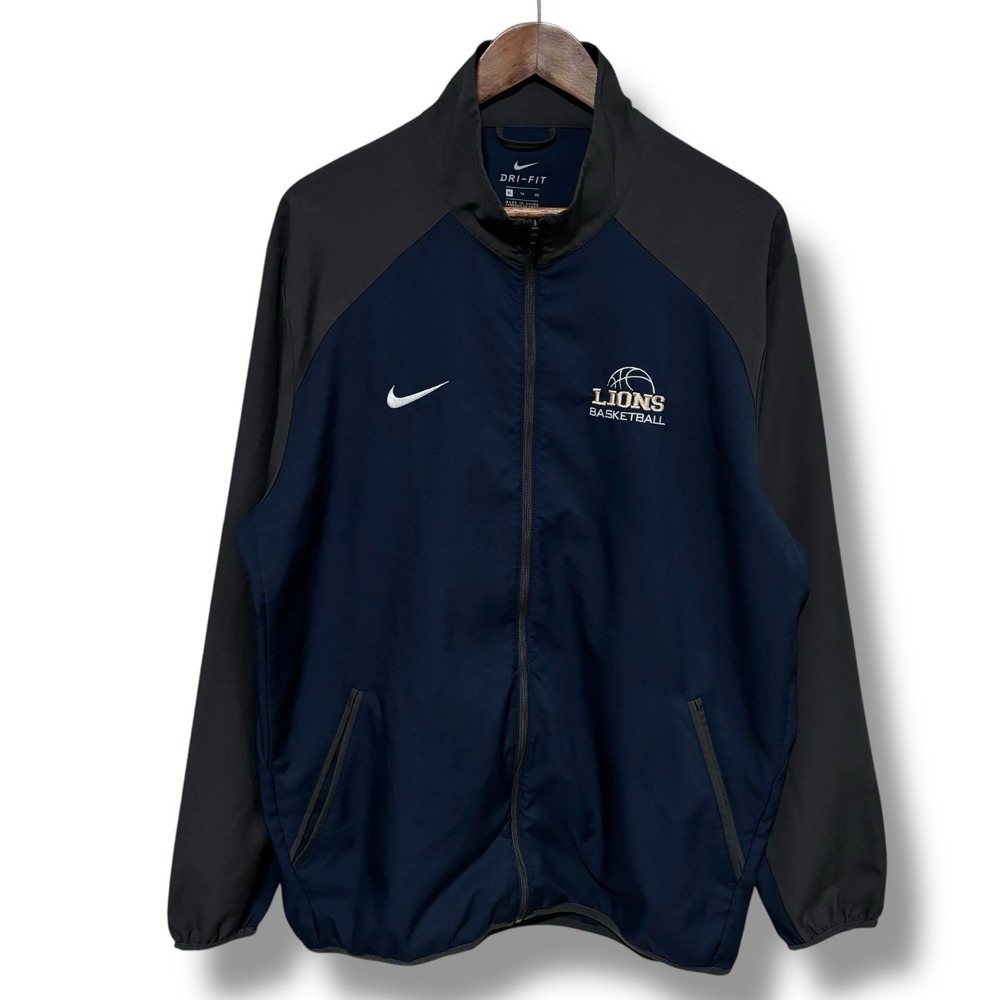 Nike Dri-Fit Men's East Texas A&M University Basketball Zip Up Jacket XL 25.5x30